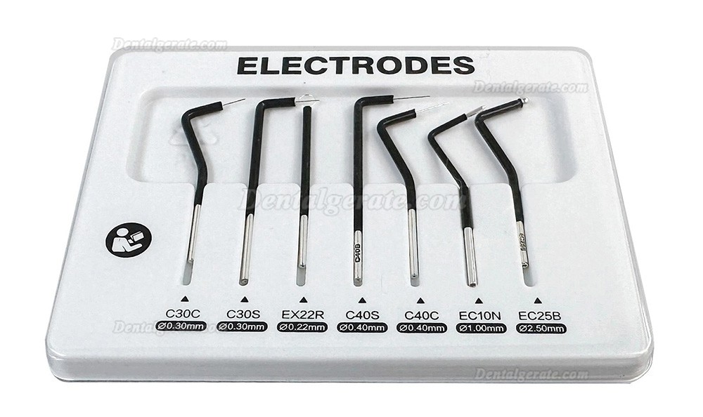 7-teiliges Set Elektrodenspitzen f&uuml;r die zahn&auml;rztliche Elektrochirurgie
